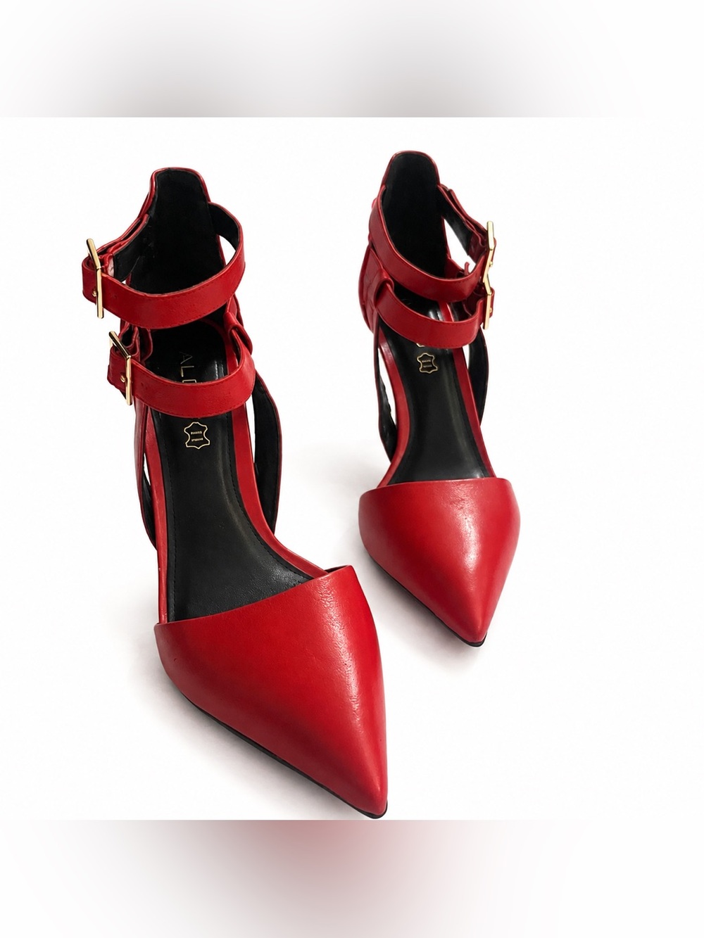 Sexy Strappy Red Pumps